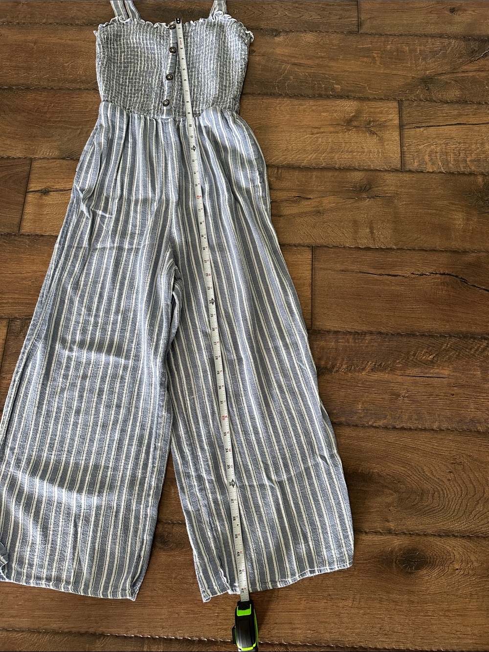 Hollister blue and white striped jumpsuit romper - Picture 9 of 9